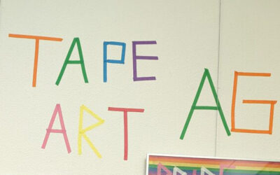Klebe Kunst am Kolleg – Die Tape Art AG