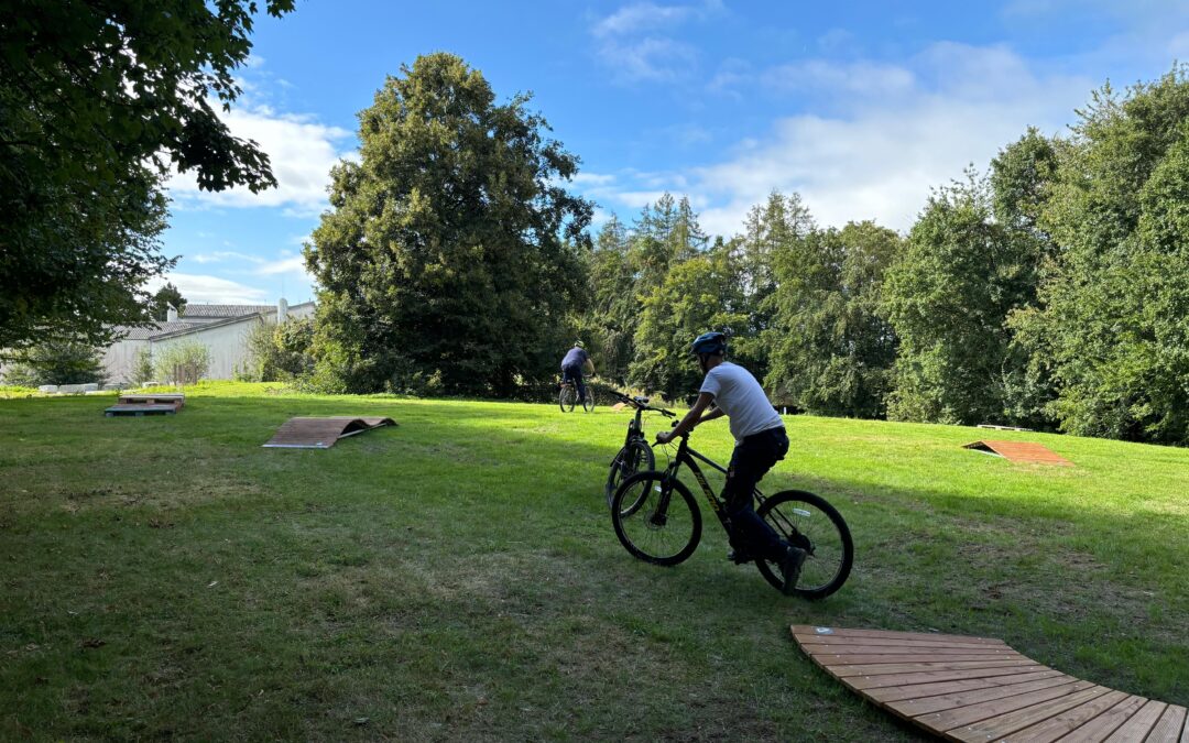 Neuer Fahrradparcours