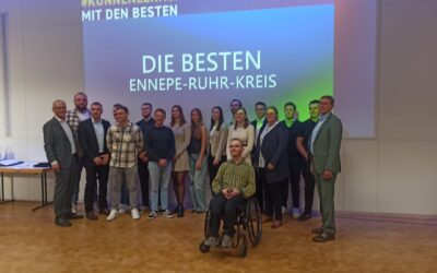 SIHK ehrt Auszubildenden des Berufsbildungswerks Volmarstein