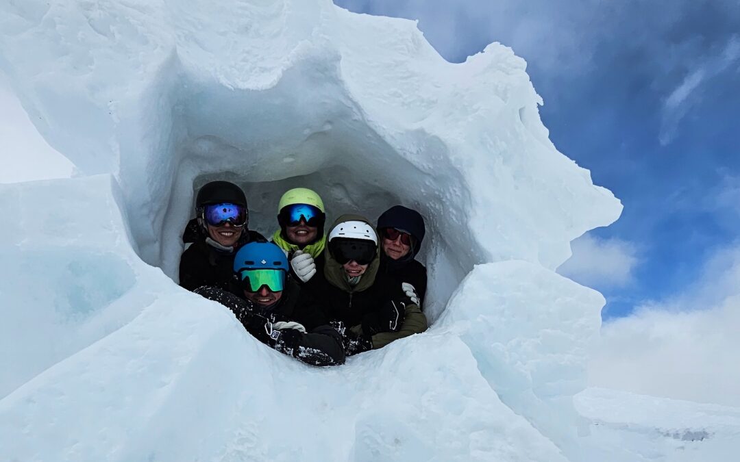 Gemeinsam über die Piste